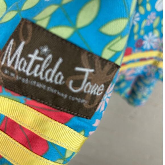 Matilda Jane Floral Twirl Dress size 6 - Picture 3 of 8